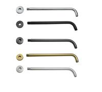 Tube Prolongateur de Douche Bras d'extension de pomme de douche en acier inoxydable, 20/30/40CM, Tube mural monté au plafond, bras de pomme de douche à pluie for salle de bains(Chrome Top Mount)