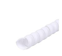 Tube protecteur pour enroulement de câbles, Gaine de protection spiralée multicolore for câbles et cordons, 8-45 mm, 1/2/5 m(White,ID 40MM-2 METERS)