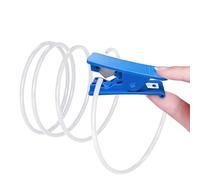 Tube PTFE 2,5 mm DI x 4 mm OD, longueur 2 m, pour extrudeuse à entraînement direct Bambulab AMS X1/X1C/P1P/P1S/A1/A1 Mini, Prusa MMU3/K1 Max Ender 3 V3 (blanc) avec coupe-tube