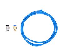 Tube PTFE, 5pcs avec 20pcs PNEUMATIQUES RAPPORTS PC4-M6 PC4 - M10 PTFE Tube pour Filament DE 1,75 Mm PTFE TBUDS pour IMPRIDANCE 3D 1,75 Mm Filament
