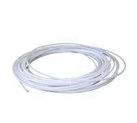 Tube PTFE blanc 1 m for pièces d'imprimante 3D, diamètre intérieur: 0,5; 1; 2; 2,5; 3; 4; 5; 6; 7; 8; 10; 12; 14; 16; 18; 20mm, tuyau isolé F46, tuyau rigide, 600V(20x22 0.5M X2Pcs)