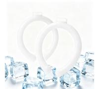 Tube Rafraîchissant Réutilisable Pour Le Cou, Collier Rafraîchissant À Porter, Bandeau Rafraîchissant En Gel Résistant, Collier De Glace Ergonomique, Réutilisable, Étanche (N)