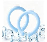 Tube Rafraîchissant Réutilisable Pour Le Cou, Collier Rafraîchissant À Porter, Bandeau Rafraîchissant En Gel Résistant, Collier De Glace Ergonomique, Réutilisable, Étanche (I)