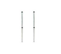 Tube Rallonge CYCLI-32 Mm, Compatible Avec Nilfisk VP100 200, Acier Inoxydable, Métal, Rallonge, Accessoires For Aspirateur(2PCS)
