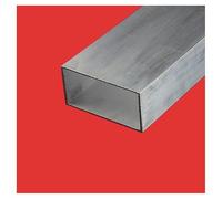 Tube rectangulaire alu 80x40 Epaisseur - 4 mm, Longueur - 3 metres