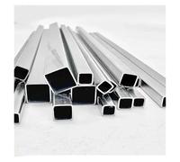 Tube rectangulaire en acier inoxydable, 1 pièce, Durable et polyvalent for diverses Applications(Length 500mm,20x20x2mm 1pc)