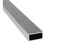 Tube rectangulaire en aluminium | AlMgSi0,5 | EN AW-6060 | brut/non traité | 100 x 30 x 3 mm | Longueur : 1 000 mm ± 5 mm