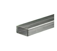 Tube rectangulaire inox 304 L - 40 x 30 x 2 mm - 1 mètre ou 2 mètres (1 mètre)