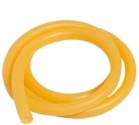 Tube rond creux en caoutchouc jaune de 1 mètre - Tube en latex haute résilience (diamètre extérieur 9 mm, 12 mm, 5 mm) for applications polyvalentes(7mmx5mm)