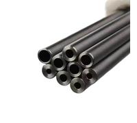 Tube rond creux en métal de 18 mm, tuyau en acier hydraulique sans couture, alliage de précision, métal carbone (90 cm, diamètre extérieur : 18 mm x diamètre intérieur : 10 mm)