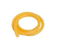 Tube rond creux jaune de 1 mètre - Tube en caoutchouc latex hautement élastique for diverses applications(3.2mmx1.6mm)