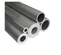 Tube rond en alliage d'aluminium, diamètre extérieur 18 à 22,2 mm, diamètre intérieur 4 à 21 mm, tube droit creux, longueur 120 mm (1 pièce)(OD 22mm x ID 8mm)