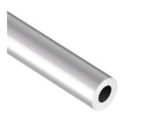 Tube Rond En Aluminium 6063, Diamètre Extérieur 25mm, Diamètre Intérieur 11-23mm, Longueur 500mm, Tube Droit En Aluminium Sans Soudure for Le Bricolage Et L'industrie(25mm OD x 21mm ID)