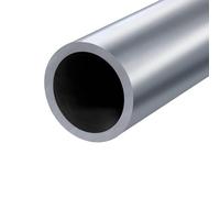 Tube rond en aluminium, longueur 50 cm, tube creux rond léger for projets de bricolage, modélisme, réparation de meubles et usage industriel, 6 x 1 mm