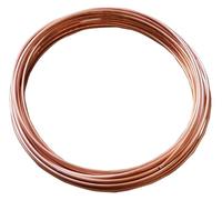 Tube rond en cuivre T2, diamètre extérieur 6-12,7 mm × épaisseur de paroi 0,6 mm × longueur 5 m, réfrigération et plomberie(OD 8mm)