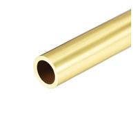 Tube rond en laiton 42mm OD 1/1.5/2mm épaisseur de paroi 500mm longueur métal sans soudure en laiton rond creux tuyaux droits Tube(42x1.5mm)