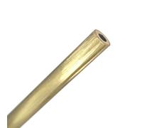 Tube rond en laiton sans soudure, Tube capillaire métallique creux en laiton sans soudure, droit, 0,8 à 20 mm(2.5x0.5x500mm)