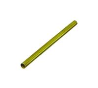 Tube rond en laiton, Tube de gravure en laiton avec 4 stylos de test for la mesure de la résistance, plusieurs tailles(38x1x200mm)