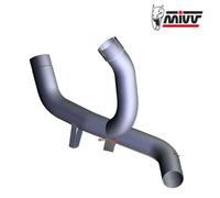 Tube Sans Kat MIVV De-Kat Inox pour DUCATI MULTISTRADA 950 2017 > 2022