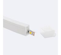 Tube Silicone Led Flex Encastré Pour Ruban Jusqu'à 10 Mm El1220 20 M