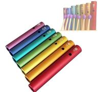 Tube Sonore Rainbow Frog,Wah-Wah-Tube,ensemble D'instruments À Percussion À Main 512Hz/576Hz/640Hz/684Hz/768Hz/864Hz/960 Hz, Pour L'accompagnement Musical Et La Musicothérapie Pour La Petite Enfance