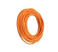 Tube Souple en Caoutchouc for expériences de Laboratoire, tuyaux Creux à tête Ronde, diamètre extérieur 14 mm, 17 mm, 10 mm(Orange,1METER*1.7MM*4.5MM)