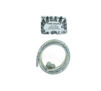 Tube souple pour gaz Butane ou Propane - COMAP - Réf 652010 - 1.5 m - Blanc - Droit