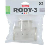 Tube T pour rongeur Zolux Rody3 Gris TU