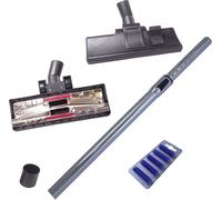Tube télescopique chromé 35mm compatible avec Miele Mondia D,LX,N en set avec suceur aspirateur & 5 bâtonnets parfumés