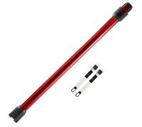Tube Télescopique pour Dyson, Tube d'extension Rigide Compatible avec Dyson V7 V8 V10 V11 V15, Tube d'aspiration à Connexion Rapide pour Aspirateur Dyson avec Deux 2 en 1 Brosses, Rouge