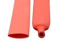Tube thermorétractable à double paroi, diamètre 12,7/15,4/19,1/25,4/30/39/50 mm, colle épaisse, rapport 3:1, kit de gaine thermorétractable adhésive for fil enroulé(Red,Dia 12.7mm)