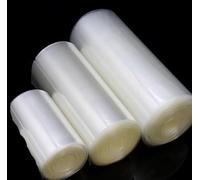 Tube thermorétractable en PVC transparent - 18,8 mm à 190 mm, film de protection, manchon de câble for l'électronique, 1 pièce(77MMx10 METERS)