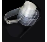 Tube thermorétractable en PVC Transparent for Piles 18650, 18,8 mm à 190 mm, 1 Paquet(70MMx5 Meters)