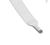 Tube thermorétractable Gaine de Protection thermorétractable for câble 1 m 2:1, Gaine en polyoléfine 600 V(White,3mm)