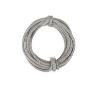 Tube tricoté avec fil, gris, 3 m