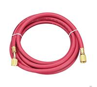 Tube tuayau SOURCING MAP 1Pcs 1/4"" Filetage 3m Longueur Tuyau Remplissage réfrigérant 600PSI pour Climatiseur Domestique Rouge