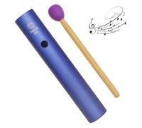 Tube Wah-Wah Arc-en-ciel, instrument de percussion professionnel, gamme de fréquences 512 Hz à 960 Hz, idéal pour la relaxation personnelle et l'éveil musical des tout-petits.(Blue)