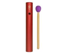 Tube Wah Wah Avec Maillet Percussion à tube Wah en métal 512-960 Hz, instrument de méditation et guérison sonore, éducation apprentissage for le yoga(Red 512Hz)