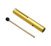 Tube Wah Wah Avec Maillet Tube en aluminium DEF Note, méditation, guérison sonore, instruments de percussion for enfants(Gold E Note 26cm)