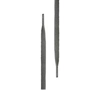 Tubelaces Lacetsrsenkel White Flat Darkgrey 90 cm