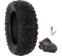 Tubeless 10x3 Tyre For Electric Scooter - Zero 10x Dualtron Victor - Kaabo Mantis 10 Mobygum Xenon-S - Speedtrott Rx 2000 - Wegoboard Blaster Zero 10x And Kukirin G2 Master (Tyre+Tube+Valve)