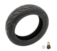 Tubeless Pneu de protection anti-crevaison 10 x 2,5" avec valve, sans chambre à air, matériau flexible, forte adhérence, faible vibration, compatible avec Xiaomi Mi 5 Pro E-scooter