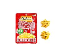 Tubercule de moutarde mariné Wujiang, 60 g X 10 emballés individuellement, saveur rafraîchissante, croustillant et tendre, parfait avec du riz