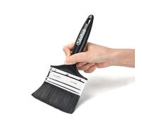 TubeRoo Grand pinceau de peinture de 100 mm, pinceau de surface, pinceau de peinture - Pinceau fin pour peinture, huile de bois et peinture murale - Pinceau à lasure pour lasure sur bois - Pinceau