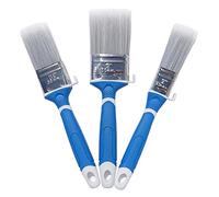 TubeRoo Lot de pinceaux à lasure, pinceaux professionnels 25, 38, 50 mm - Pinceau plat - Pinceau de peinture pour lasure, peinture, huile, peinture murale, acrylique, bois, métal