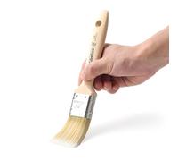 TubeRoo Petit pinceau de 37 mm - Pinceau de peinture de qualité supérieure pour peinture, huile de bois et peinture murale - Pinceau à lasure pour lasure sur bois - Pinceau de peinture professionnel -