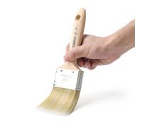 TubeRoo Pinceau à peinture de 62 mm - Pinceau de peinture de qualité supérieure pour peinture, huile de bois et peinture murale - Pinceau à lasure pour lasure pour bois - Pinceau de peinture