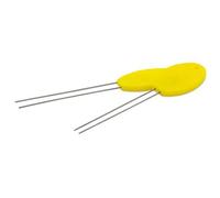 Tubertini Aiguille double pour Innesco Art : 45901 en acier inoxydable Taille 13 cm Lot de 2