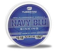 TUBERTINI - Monofilament NAVY BLEU Sinking de 150 mètres Ø diamètres de 0,14 mm à 0,25 mm (Ø 0,250 mm - 7,20 kg)