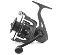 Tubertini Moulinet Wolf - Embrayage avant, Corps en Graphite, Bobine en aluminium, 3+1 roulements, Rapport 5.2:1, Manivelle CNC, pour Spinning, Bolognaise et Anglais - Différentes tailles (4000)